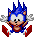Sonic falling